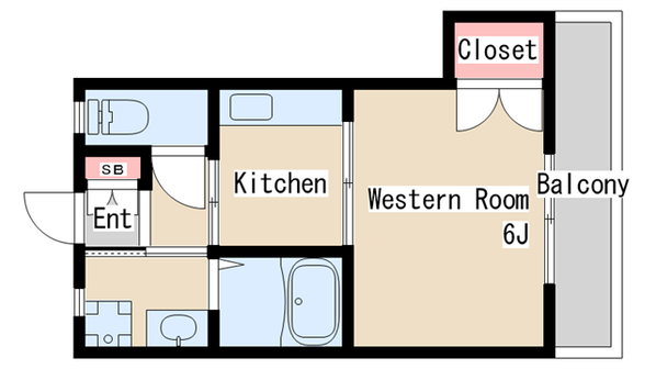 サンビエナの物件間取画像